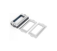 sourcing map- Porte-étiquettes en métal 15 pièces, 85x42mm Argent
