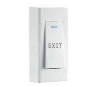 sourcing map Porte Libération Bouton Pousser à Sortie Réinitialisable NC/NO/COM Interrupteur pour Accès Contrôle 89mm x 40mm Panneau 250V 10A