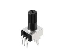 sourcing map Potentiomètre 10KOhm Variable Résisteur Tour unique Rotatif Carbon Film 5Pcs Longueur de l'arbre 12 mm