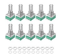 Sourcing Map Potentiomètre à résistance variable avec film de carbone, 100K-10pcs