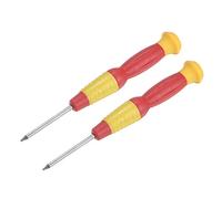 sourcing map Précision Torx Tournevis, T5 Étoile Tête pour Montre Lunettes Électroniques Réparation, 2 Pcs