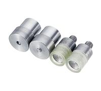 sourcing map Pression Bouton Matrice Kit pour 14mm Diamètre Double Capuchon | Presser Machine Régleur Remplacement Trousse, Non Coudre Magnétique Sac Pressions