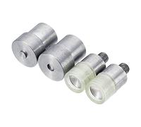 sourcing map Pression Bouton Matrice Kit pour 18mm Diamètre Double Capuchon | Presser Machine Régleur Remplacement Trousse, Non Coudre Magnétique Sac Pressions