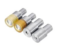 sourcing map Pression Boutons Matrice Kit Électrique Pression Pousser | Machine Régleur, pour 14mm Diamètre Double Capuchon Non Coudre Magnétique Sac Pressions