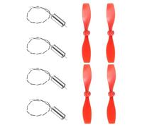 sourcing map Propeller Props 8520 Moteurs creux avec 4 hélices de drone de 75 mm Lames de rechange pour contrôler le moteur creux d'un quadricoptère