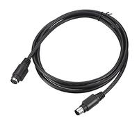 sourcing map PS/2 Souris et Clavier Extension Câble 6 Électrode 4.92 Pieds Masculin à Feminin pour PC