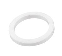 sourcing map PTFE Plat Rondelles 18mm Diamètre Externe 14mm Diamètre Interne 2mm Épais Bride Joint Blanc Paquet de 10