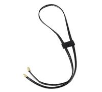 sourcing map PU Cuir cordon serrage 85,5cm Détachable Tirez Ficelle Noir | Main Sangle Bouquets Poche Accessoires pour Seau Sac Épaule Sac