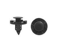sourcing map Push Rivet en Plastique 50 Pcs 8mm pour Voiture | Type: Push Rivet, Retenue, Bumper Pin Clips, Utilisation: Garniture, Tapis, Porte, Toit, Moteur, Roue, Pare-chocs, Non-OEM