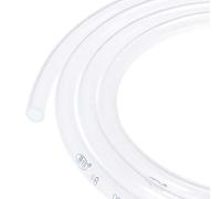 sourcing map PVC Transparent Tuyau Plastique Vinyle Tube 8mm Diamètre Interne 10mm Diamètre Externe 1m Flexible pour Eau Tube Air Ligne