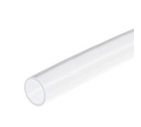 sourcing map PVC Transparent Vinyle Tuyautérie 28mm ID 34mm Diamètre Externe 6.6ft Plastique Tube Air Eau Tuyau