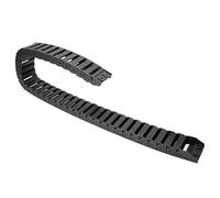 sourcing map R28 15mmx40mm câble plastique noir Glisser fil chaîne 1M Longue Opérateur CNC