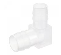 sourcing map Raccord cannelé 11mm à 13mm Barbelé Diamètre Plastique Coude Coupleur Réducteur Rapide Connecteur Adaptateur