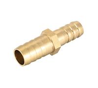 sourcing map Raccord de tuyau droit en laiton de 12 mm à 10 mm