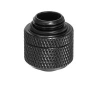 sourcing map Raccord de tuyau rapide G1/4 20 x 22 mm pour système de refroidissement à eau Noir 1 pièce
