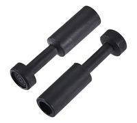 sourcing map Raccords Connexion à Pression Capuchon Style Pneumatique Bouchons Obturateurs pour pour 8mm Interne Dia. Air Tuyau Tube Plastique Noir Paquet de 15