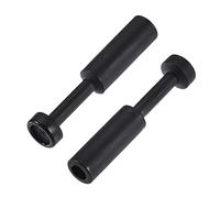 sourcing map Raccords Connexion à Pression Capuchon Style Pneumatique Bouchons Obturateurs pour pour 6mm Interne Dia. Air Tuyau Tube Plastique Noir Paquet de 15