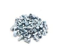 sourcing map Raccords sans Soudure 5mm pour Câble Frein Moto Scooter 30Pcs