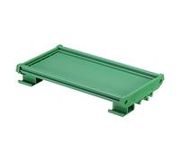 sourcing map Rail Montage DIN Support pour 240mm x 72mm PCB, Boîtier, Support, Vert