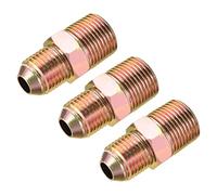 sourcing map Rallonge Tuyau Raccord 9/16"-18 UNF Mâle à 3/8 PT Mâle Filetage Adaptateur 35mm Extension Connecteur Hexagone Couplage 3 Paquet