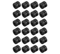 sourcing map RC Anti Vibration Balles en caoutchouc pour RC F4 F7 Vol Contrôleur RC Drone Accessoires M2x4mm(Noir), Paquet de 24