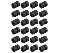 sourcing map RC Anti Vibration Caoutchouc Billes pour RC F4 F7 Vol Contrôleur M2x5.6mm Choc Absorption Balles (Noires), Paquet de 24
