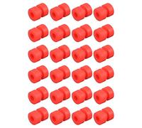 sourcing map RC Anti Vibration Caoutchouc Billes pour RC F4 F7 Vol Contrôleur M2x5.6mm Choc Absorption Balles (Rouge), Paquet de 24