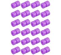 sourcing map RC Anti Vibration Caoutchouc Billes pour RC F4 F7 Vol Contrôleur M2x6.6mm Choc Absorption Balles (Violet), Paquet de 24