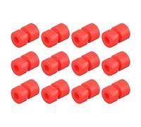 sourcing map RC Anti Vibration Caoutchouc Billes pour RC F4 F7 Vol Contrôleur M2x6.6mm Choc Absorption Balles (Rouge), Paquet de 12