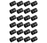 sourcing map RC Anti Vibration Caoutchouc Billes pour RC F4 F7 Vol Contrôleur M3x8mm Choc Absorption Boules (Noires), Paquet de 24