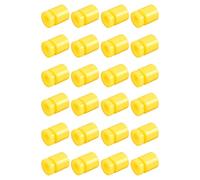 sourcing map RC Anti Vibration Caoutchouc Billes pour RC F4 F7 Vol Contrôleur M3x8mm Choc Absorption Boules (Jaunes), Paquet de 24