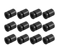 sourcing map RC Anti Vibration Caoutchouc Billes pour RC F4 F7 Vol Contrôleur M3x8mm Choc Absorption Boules (Noires), Paquet de 12