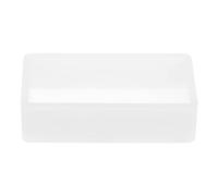 sourcing map Rectangle Silicone Résine Moule Epoxy Résine Moule 3.5"x1.9" Cube Coulée Moule pour DIY Bijouterie Séché Fleur Feuille