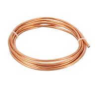 sourcing map Réfrigération Tuyaux 1/8" OD x 5/64" ID x 6,5ft Longueur Souple Bobine Cuivre Tuyaux