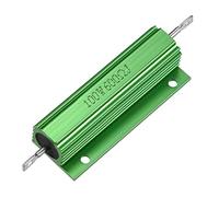 sourcing map Résistance à Boîtier en Aluminium 100W 600 Ohm Vert