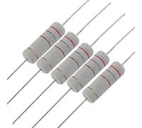 sourcing map Résistance Film oxyde métallique 5 Watts 270 ohm 5W 700V 10 pièces