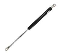 sourcing map Ressort À Gaz Noir 1pc Pour Machines Force 190N | Argent, Métal, Course 140mm, Distance 365mm, Diamètre Tige 8mm, Longueur Totale 385mm, Poids 214g