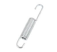 sourcing map Ressort Béquille Latérale 10.2cm Argenté pour GS125 1pc