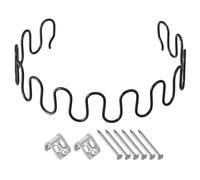 Sourcing Map Ressort de canapé de 55,1 cm de rechange avec attaches et clous, forme ronde, pièces de fauteuil inclinable pour réparation de meubles, canapé, réparation de siège affaissé de chaise
