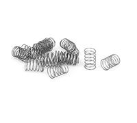 sourcing map Ressort de Compression 0.5mmx10mmx15mm 304 Acier Inoxydable 20pcs
