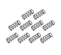 sourcing map Ressort de Compression 1.2mm Fil Diamètre, 14mm OD, 35mm Libre Longueur Ressort Acier Extension Ressort Noir 10Pcs