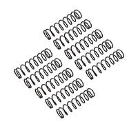 sourcing map Ressort de Compression 1.2mm Fil Diamètre, 14mm OD, 50mm Libre Longueur Ressort Acier Extension Ressort Noir 10Pcs
