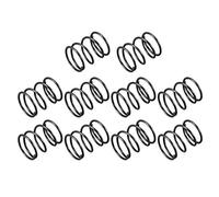 sourcing map Ressort de Compression 1.2mm Fil Diamètre, 16mm OD, 20mm Libre Longueur Ressort Acier Extension Ressort Noir 10Pcs