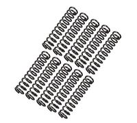 sourcing map Ressort de Compression 1.2mm Fil Diamètre, 9mm OD, 45mm Libre Longueur Ressort Acier Extension Ressort Noir 10Pcs