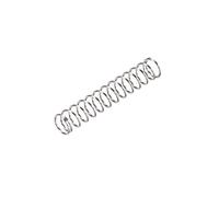 sourcing map Ressort de Compression 304 Acier Inoxydable 5mm OD,0.5mm Fil Dimension,16.5mm Comprimé Longueur,30mm Libre Longueur,7.8N Capacité de Chargement Argenté 10pcs
