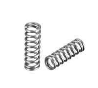 sourcing map Ressort de Compression Fil Diamètre 0.05",Diamètre Externe 0.31", Libre Longueur 0.98" Ressort Acier Bobine Étendue 15pcs