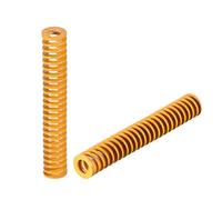 sourcing map Ressort de Compression Moule Estampage Spirale Charge Légère 8mm Dia Ext 50mm Long 10Pcs