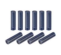 sourcing map Ressort de Compression Moule Matrice Ressort, 10pcs 16mm OD 60mm Long Spirale Stampage Léger Charge pour Imprimante 3D Électrique Pièce, Bleu