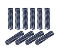 sourcing map Ressort de Compression Moule Matrice Ressort, 10pcs 8mm OD 35mm Long Spirale Estampage Léger Charge pour Imprimante 3D Électrique Pièce, Bleu