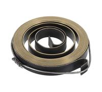 sourcing map Ressort de rappel 52 x 8 x 0,8 mm pour perceuse à ressort hélicoïdal en acier noircissant chimique, pour divers systèmes de bobine d'aspirateur